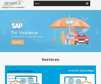 Serole.com(IT Services and Solutions) Screenshot