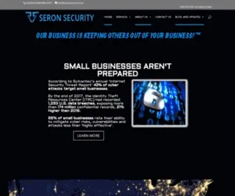 Seronsecurity.com(Cyber Security Company New England) Screenshot