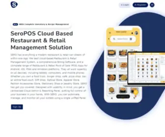 Seropos.app(SeroPOS is a Cloud Restaurant & Retail Point of Sale POS Application Software System with Loyalty Management) Screenshot