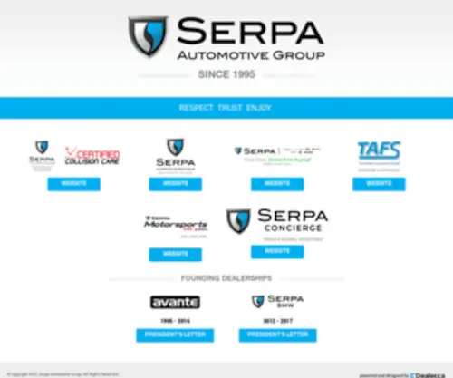 Serpaautomotivegroup.com(Serpaautomotivegroup) Screenshot