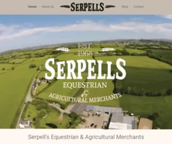 Serpells.co.uk(We are a family) Screenshot