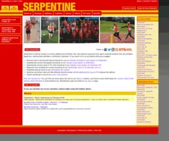Serpentine.org.uk(Serpentine Running Club) Screenshot