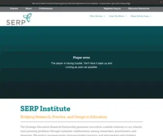 Serpinstitute.org(Bridging Research) Screenshot