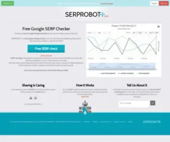 Serplab.co.uk(Free SERP checker) Screenshot