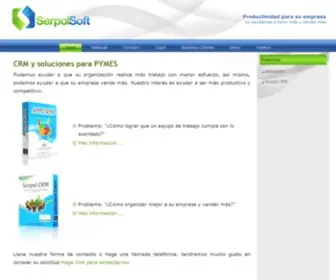 Serpol.net.mx(CRM y soluciones para PYMES) Screenshot