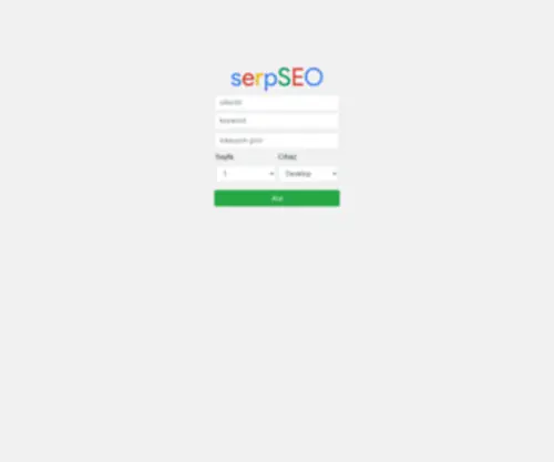 Serpseo.net(Local Google Search Simulation) Screenshot