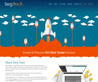 Serptrack.com(Serptrack) Screenshot