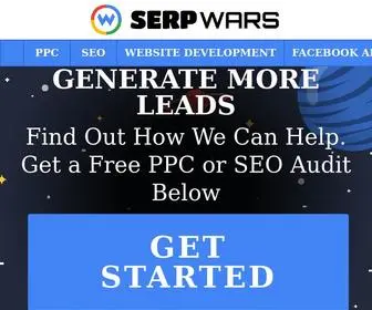 Serpwars.com(The BEST Digital Marketing Agency in The GALAXY) Screenshot