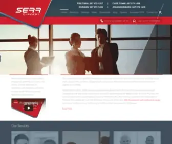 Serr.co.za(Serr Synergy) Screenshot