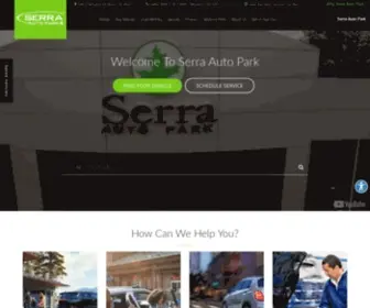 Serraautopark.com Screenshot