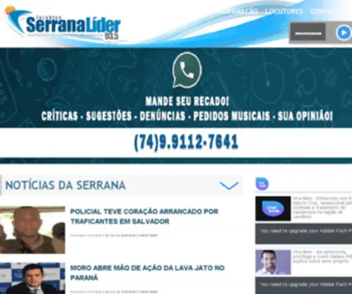Serranalider.com.br(Persoonlijke blog) Screenshot