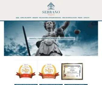 Serrano-Abogados.es(SERRANO ABOGADOS) Screenshot