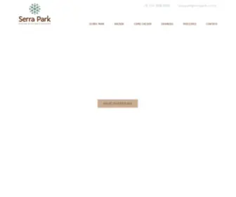 Serrapark.com.br(Centro de Feiras e Eventos) Screenshot