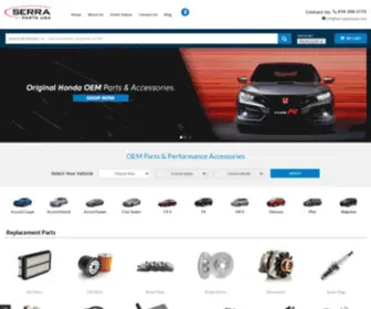 Serrapartsusa.com(Buy OEM Honda Parts & Accessories) Screenshot