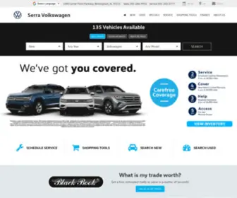 Serravw.com(Used Cars serving Birmingham) Screenshot