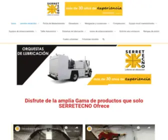 Serretecno.com.mx(Disfrute de la amplia Gama de productos que solo SERRETECNO Ofrece https) Screenshot