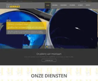 Serrist.com(Drukkerij De Serrist) Screenshot