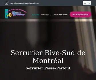 Serrurierpassepartout.com(Construction Page) Screenshot