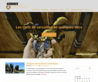 Serrurierversailles.org(Serrurierversailles Les clefs de Versailles en quelques clics) Screenshot