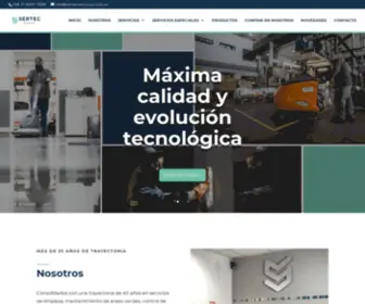 Sertecservicios.com.ar(Sertec Global) Screenshot