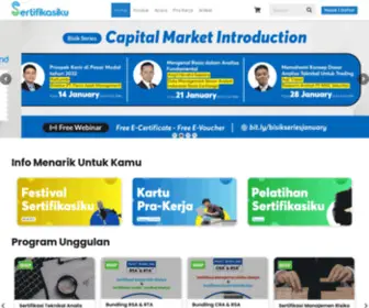 Sertifikasiku.com(sertifikasiku) Screenshot
