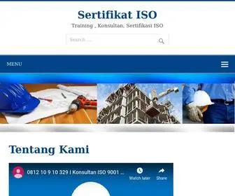 Sertifikat-Iso.com(Sertifikat ISO GMCI) Screenshot