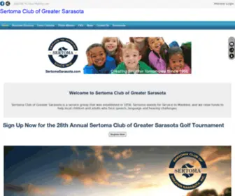 Sertomasarasota.com(Sertoma Club of Greater Sarasota) Screenshot