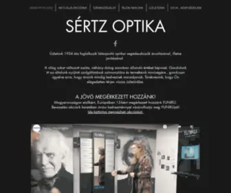 Sertzoptika.hu(Optika) Screenshot