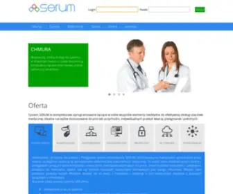 Serum.com.pl(System Elektronicznej Rejestracji Usług Medycznych) Screenshot