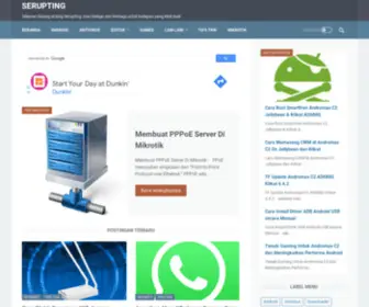Serupting.net(Catatan seorang teknisi blog) Screenshot