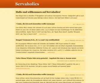Servaholics.de(Servaholics) Screenshot