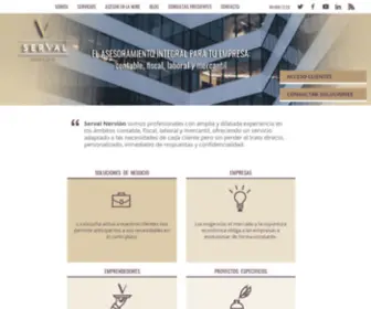 Servalnervion.com(Serval Nervión) Screenshot