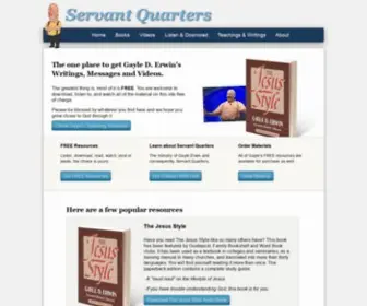 Servant.org(Servant Quarters) Screenshot