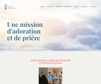 Servantesdejesus-Marie.org(Les Servantes de Jésus) Screenshot