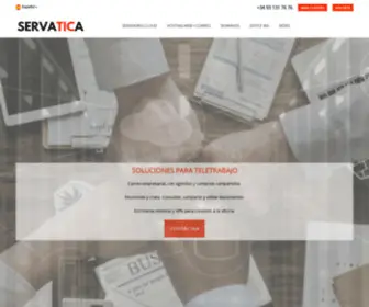 Servatica.com(Servatica Technologies) Screenshot