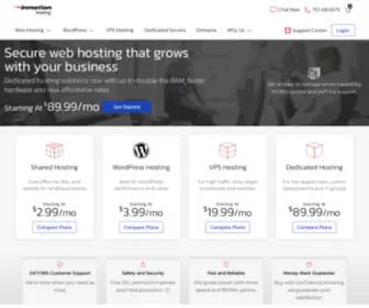 ServConfig.com(Web Hosting) Screenshot