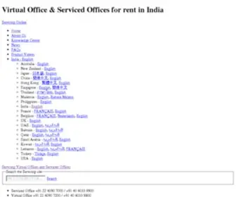 ServCorp.co.in(Virtual Offices) Screenshot