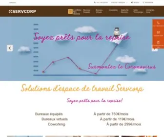 ServCorp.fr(Bureaux Virtuels) Screenshot