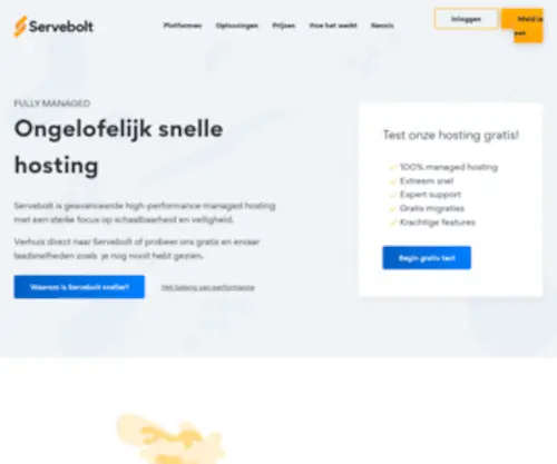 Servebolt.nl(Servebolt) Screenshot