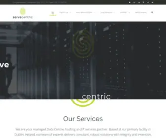 Servecentric.com(Hosting & IT Services) Screenshot