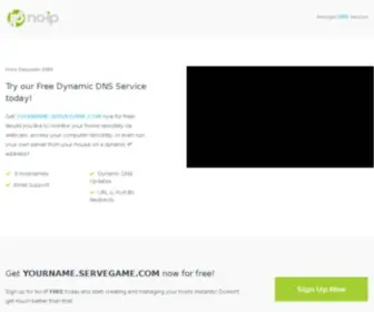 Servegame.com(Remote Access) Screenshot