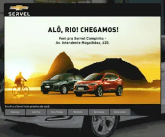 Servelchevrolet.com.br(Concessionária Servel Chevrolet) Screenshot