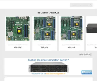 Server-Bau-Shop.de(Server Chassis) Screenshot