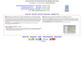 Server-Met.de(Server.met server met server) Screenshot