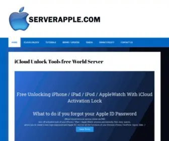 Serverapple.com(Serverapple) Screenshot