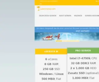 Serverbasar.de(Serverbasar) Screenshot