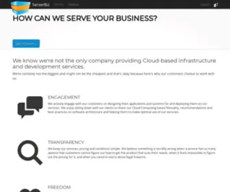 Server.biz(How can we serve your business) Screenshot