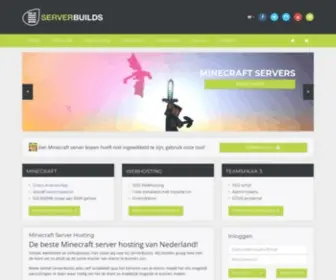 Serverbuilds.nl(Minecraft Server Hosting) Screenshot