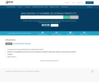 Servercolombia.com(Administración) Screenshot
