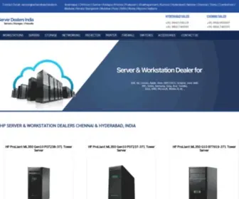 Serverdealersindia.in(Chennai) Screenshot